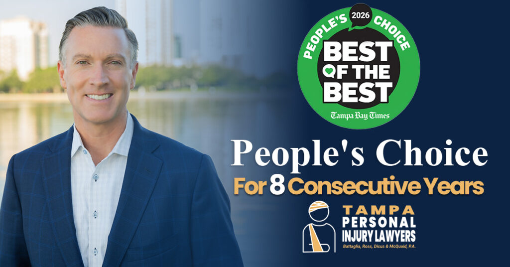 Tampa Personal Injury Lawyers Win Tampa Bay Times "Best of the Best" for 2026 in Personal Injury Law